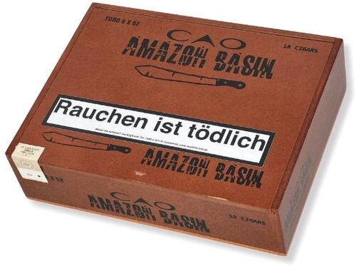 CAO Amazon Basin Toro Zigarren 18 Stk. CAO Amazon Basin Toro Zigarren 18 Stk.