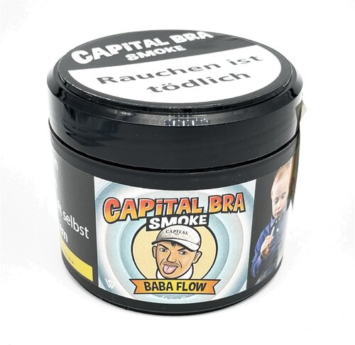 CAPITAL BRA Smoke Baba Flow Shisha Tabak (Limette und Zitrone) CAPITAL BRA Smoke Baba Flow Shisha Tabak (Limette und Zitrone)