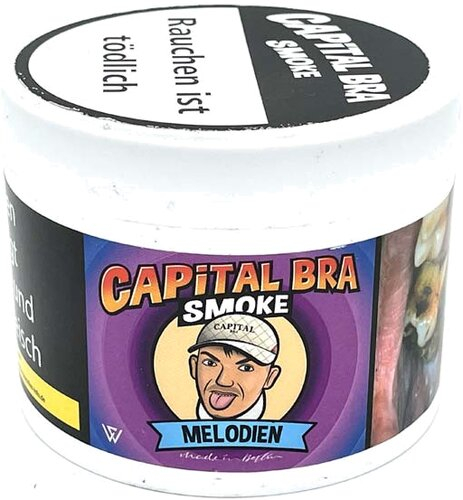 Capital Bra Smoke Melodien 200g Shisha Tabak Capital Bra Smoke Melodien 200g Shisha Tabak