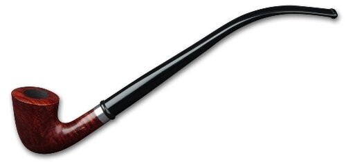 Capitello Lesepfeife Bent rot Capitello Lesepfeife Bent rot