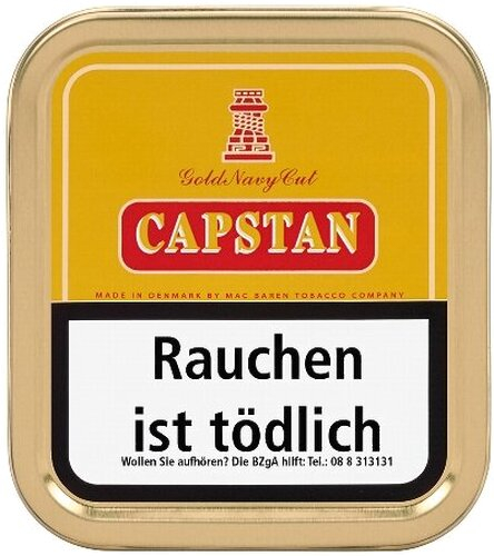 Capstan Pfeifentabak Gold Navy Cut Flake 50g 