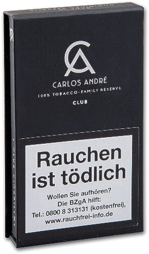 Carlos Andre Club Senioritas 5 Stück Zigarren