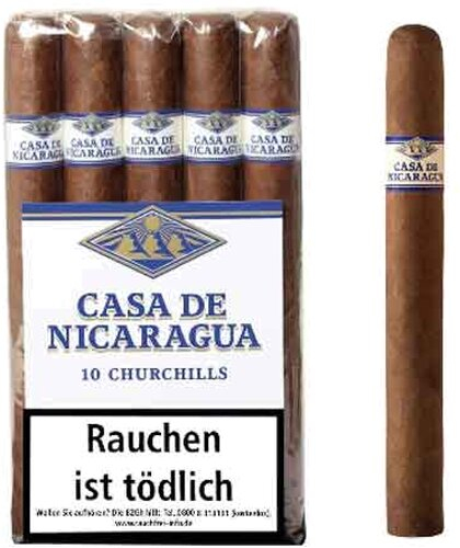 Casa De Nicaragua Zigarren Churchill 10Stk.