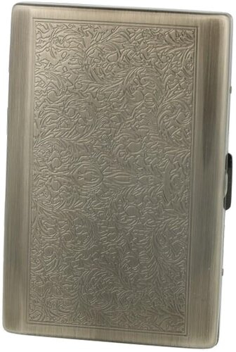 Casetti Zigarettenetui Antik Venetian Silber mit Clip
