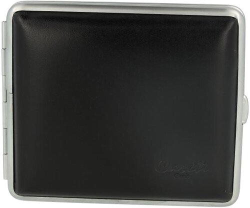 Casetti Zigarettenetui Leder 18er Schwarz