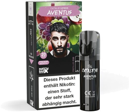 Cataleya Prefilled Pod Aventus 2ml 20mg Cataleya Prefilled Pod Aventus 2ml 20mg
