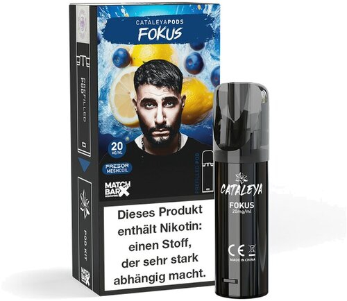 Cataleya Prefilled Pod Fokus 2ml 20mg Cataleya Prefilled Pod Fokus 2ml 20mg
