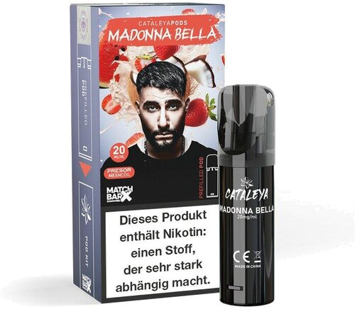 Cataleya Prefilled Pod Madonna Bella 2ml 20mg Cataleya Prefilled Pod Madonna Bella 2ml 20mg