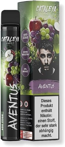 Cataleya Vapez Einweg E-Zigarette Aventus 20mg Cataleya Vapez Einweg E-Zigarette Aventus 20mg