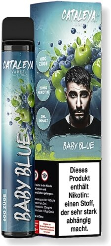 Cataleya Vapez Einweg E-Zigarette Baby Blue 20mg Cataleya Vapez Einweg E-Zigarette Baby Blue 20mg