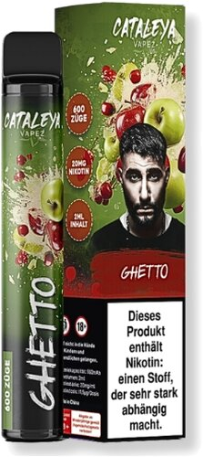 Cataleya Vapez Einweg E-Zigarette Ghetto 20mg Cataleya Vapez Einweg E-Zigarette Ghetto 20mg