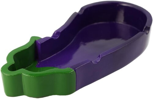 Champ Aschenbecher Kunststoff Aubergine Champ Aschenbecher Kunststoff Aubergine