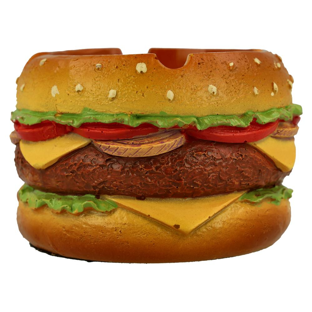 Champ Aschenbecher Kunststoff Burger