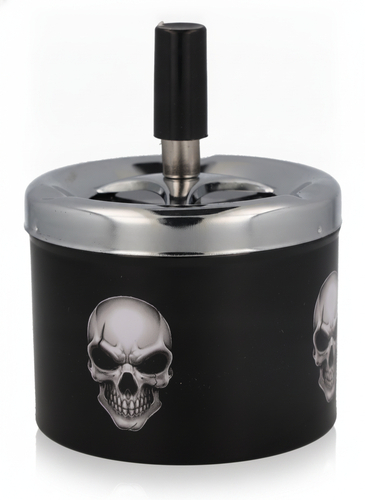 Champ Black Skull Drehaschenbecher Schwarz Nr. 2v3
