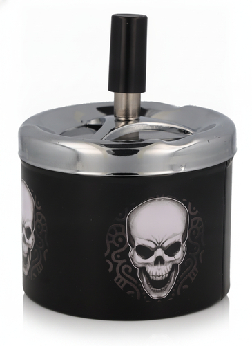Champ Black Skull Drehaschenbecher Schwarz Nr.1v3
