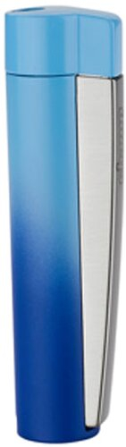 Champ Feuerzeug Gradient Metall Hellblau-Dunkelblau