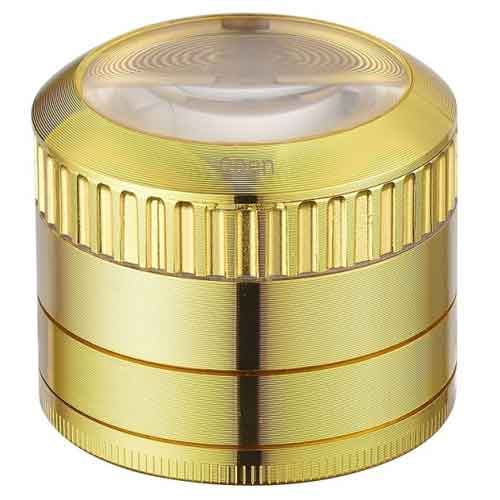 Champ Grinder High Metall Magnifir Ø 50mm gold Champ Grinder High Metall Magnifir Ø 50mm gold