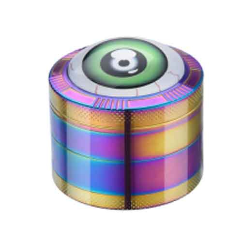 Champ Grinder High Metall Red Eyes Rainbow Ø 50mm grün Champ Grinder High Metall Red Eyes Rainbow Ø 50mm grün