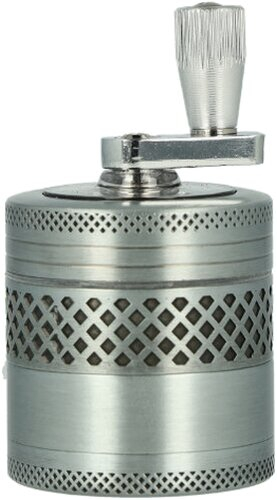 Atomic Grinder Metal Mill 4teilig Ø40mm silber Atomic Grinder Metal Mill 4teilig Ø40mm silber