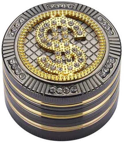 Champ Grinder Metall Bling-Bling Dollar Ø 50 mm Champ Grinder Metall Bling-Bling Dollar Ø 50 mm
