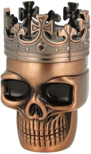Champ High Grinder Skull Bronze 3-teilig