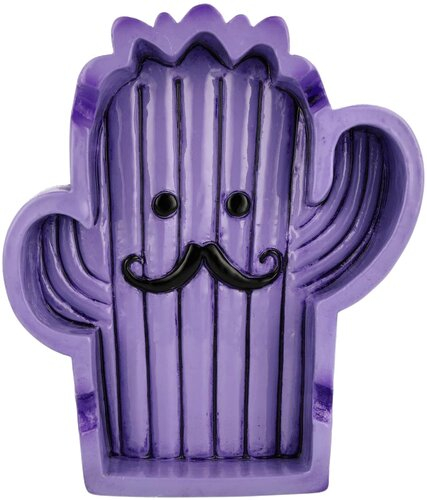 Champ Kaktus Aschenbecher Lila