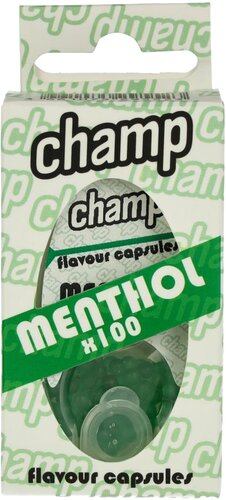Champ Menthol Aromakapseln 1x100 Stück mit Einführhilfe