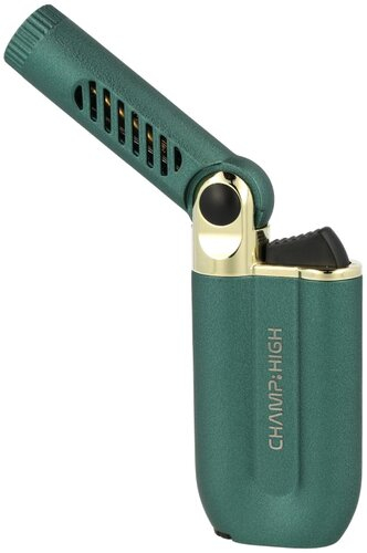 Champ Mini Stabfeuerzeug Grün mit Knickfunktion