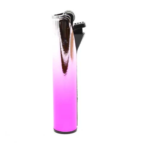Champ Summer Metall Feuerzeug silber-pink Champ Summer Metall Feuerzeug silber-pink