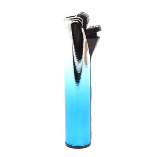 Champ Summer Metall Feuerzeug silber-blau Champ Summer Metall Feuerzeug silber-blau