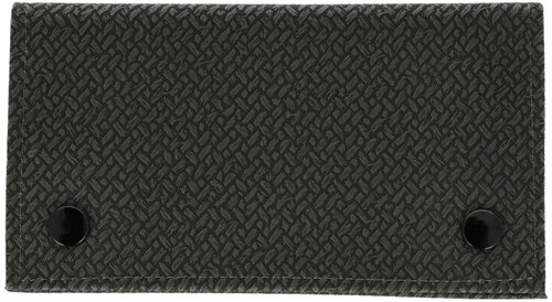 Champ Tabakbeutel Knitting Pu Pouch Schwarz