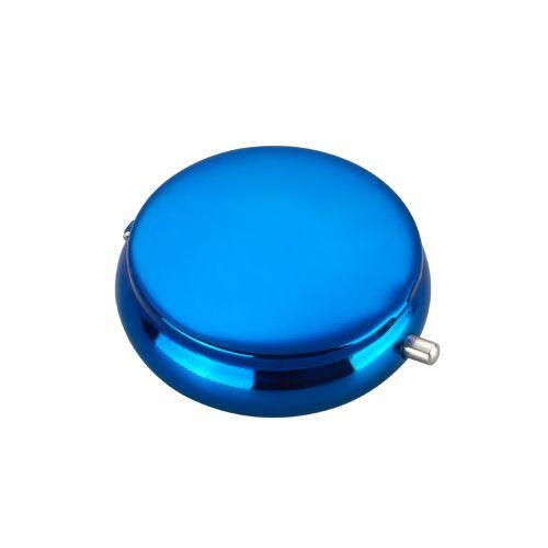 Champ Taschenaschenbecher Rund Blau mit Zigarettenablage Champ Taschenaschenbecher Rund Blau mit Zigarettenablage