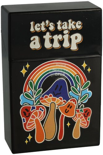 Champ Zigarettenbox Nr.4 Colorful Mushroom lets take a trip Champ Zigarettenbox Nr.4 Colorful Mushroom lets take a trip