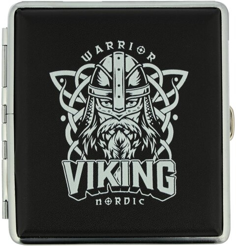 Champ Zigarettenetui Flach Viking Schwarz Nr.1 Champ Zigarettenetui Flach Viking Schwarz Nr.1
