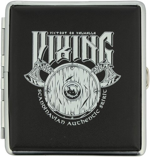 Champ Zigarettenetui Flach Viking Schwarz Nr.3 Champ Zigarettenetui Flach Viking Schwarz Nr.3
