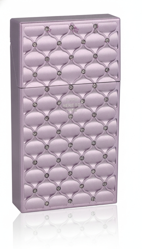 Champ Zigarettenetui Flieder Diamond Slim