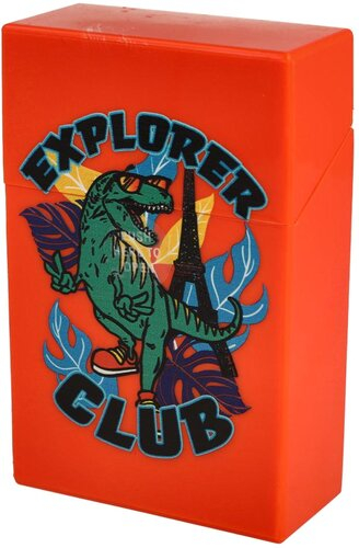 Champ Zigarettenetui Kunststoff Cool Dino Explorer Club