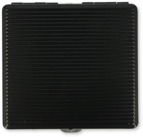 Champ Zigarettenetui Metall 12er Rillen schwarz-grau