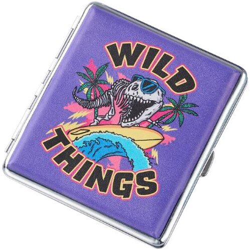 Champ Zigarettenetui Metall Cool Dino Wild Things