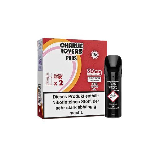 Charlie Lovers Prefilled Pod 2x2ml Fuji Apple 20mg Charlie Lovers Prefilled Pod 2x2ml Fuji Apple 20mg