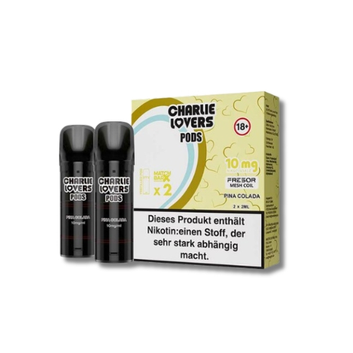 Charlie Lovers Prefilled Pod 2x2ml Pina Colada 10mg