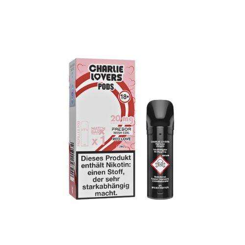 Charlie Lovers Prefilled Pod Red Love 20mg Charlie Lovers Prefilled Pod Red Love 20mg