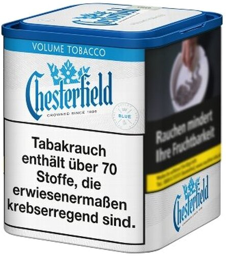 Chesterfield Tabak Blau 40g Dose Volumentabak