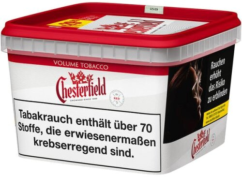 Chesterfield Tabak Rot 135g Mega Box Volumentabak Chesterfield Tabak Rot 135g Mega Box Volumentabak