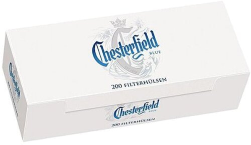 Chesterfield Zigarettenhülsen Blue 200 Stück Chesterfield Zigarettenhülsen Blue 200 Stück