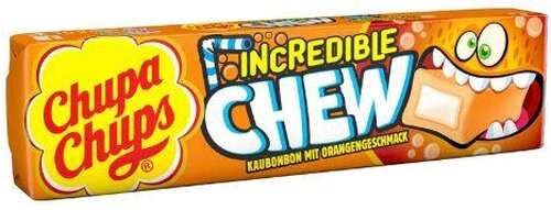 Chupa Chups Incredible Chew Orange Kaubonbon 45g Chupa Chups Incredible Chew Orange Kaubonbon 45g