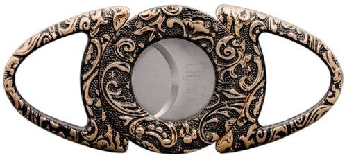 Cig-R Zigarrenabschneider Bulls Eye Antik Gold