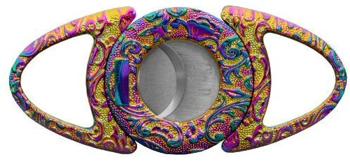 Cig-R Zigarrenabschneider Bulls Eye Antik Rainbow