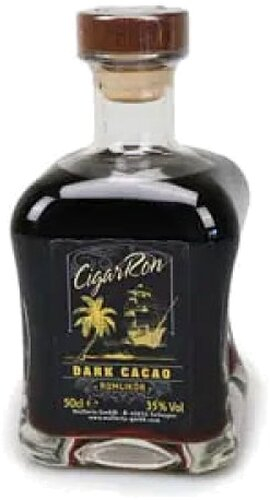 Cigar Ron Dark Cacao Rumlikör 35 % vol. 500ml Cigar Ron Dark Cacao Rumlikör 35 % vol. 500ml