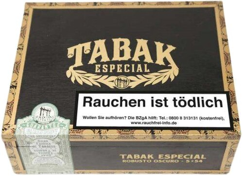 Zigarren Drew Estate Tabak Especial Robusto Oscuro 5x54 - 1 Stück Zigarren Drew Estate Tabak Especial Robusto Oscuro 5x54 - 1 Stück